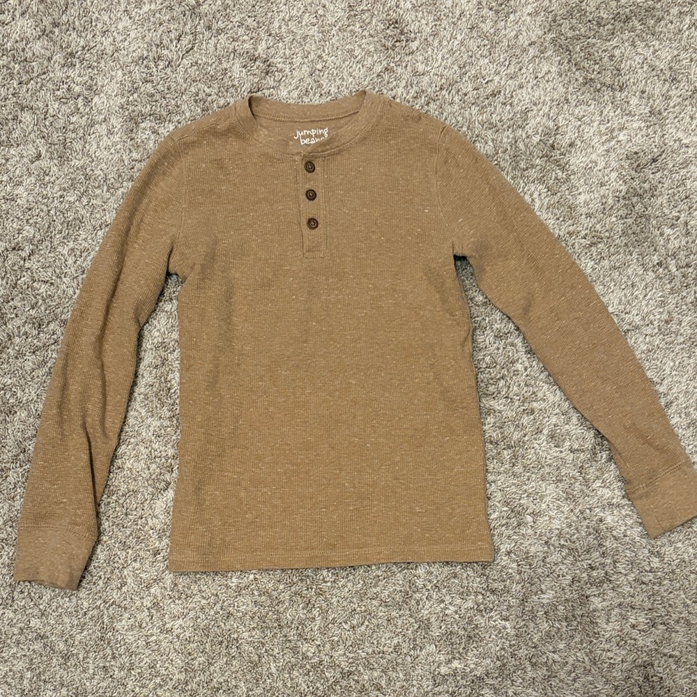 Jumping Beans Tan Long Sleeve Tee